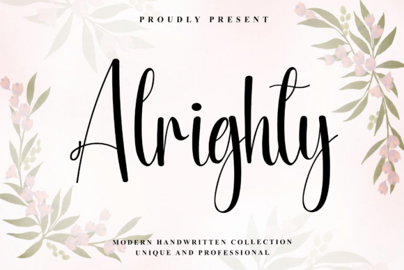 Alrighty Font Review: Testing This Modern Script in Real Campaigns