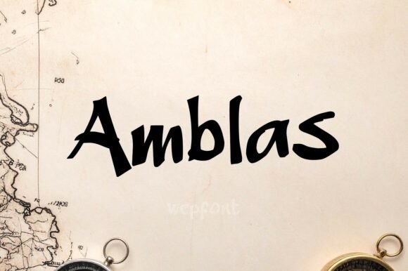 Amblas Font: A Review for Authentic Small Business Branding