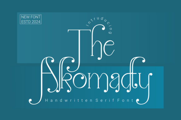 Crafting a Beautiful Brand with The Alkomadty Font