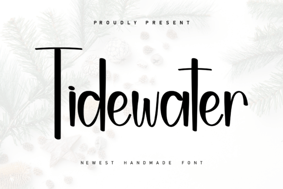Crafting a Unique Brand Identity with the Tidewater Handwritten Font