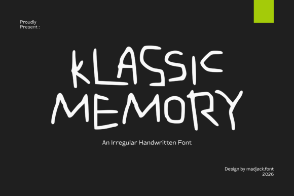 Designing with Klassic Memory: A Font That Breathes Life into Brands