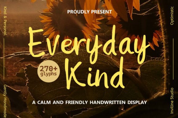 Everyday Kind: The Approachable Display Font for Digital Experiences