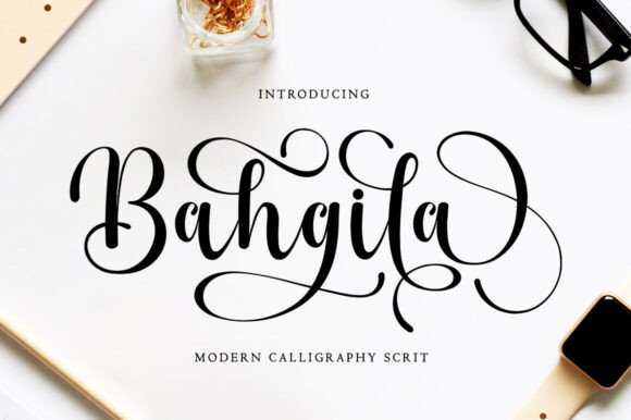 Exploring the Bahgila Calligraphy Font for Modern Branding