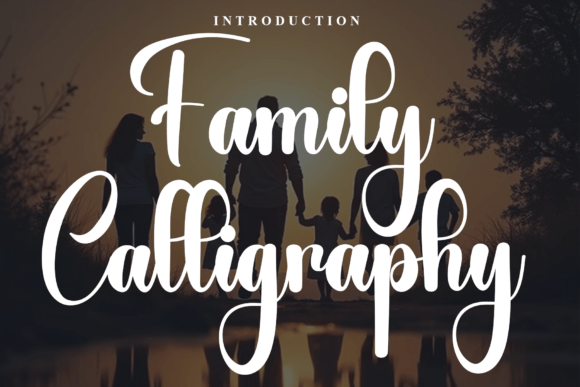 Family Calligraphy: A Font for Expressive Editorial Design
