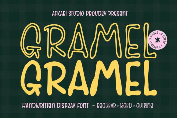 Gramel: A Font for Thoughtful Editorial Moods