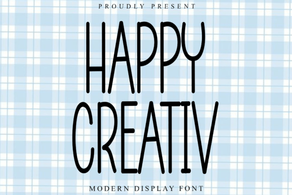 Happy Creativ: A Sophisticated Script Font for Makers