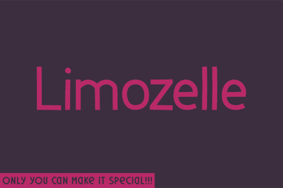 Limozelle Font: A Versatile Typeface for Confident Branding
