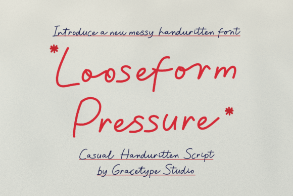 Looseform Pressure Font: The Unfiltered Voice for Modern Campaigns