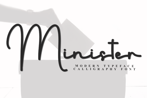 Minister: A Typeface for Festive and Fanciful Headlines