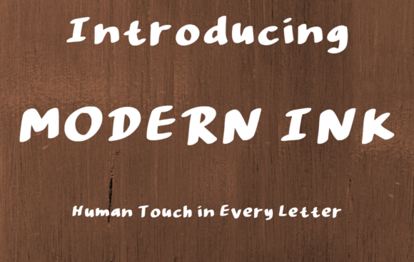 Modern Ink: A Bold Script Font Built for Digital First Impressions