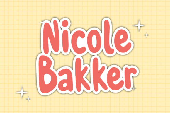 Nicole Bakker Font: A Warm Welcome for Your Business Branding