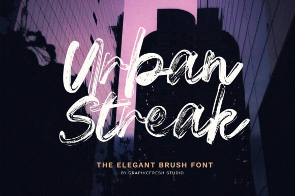 Urban Streak Font: Elevating Your Campaign's Voice