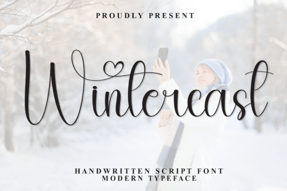 Wintercast: The Warm, Whimsical Script Font for Crafters